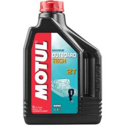 Масло для лодочных моторов 2Т MOTUL " OUTBOARD TECH 2T "  2 литра  